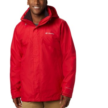 Columbia Bugaboo II Fleece Interchange, Chamarras Azules Rojos Para Hombre | 786493-MQB